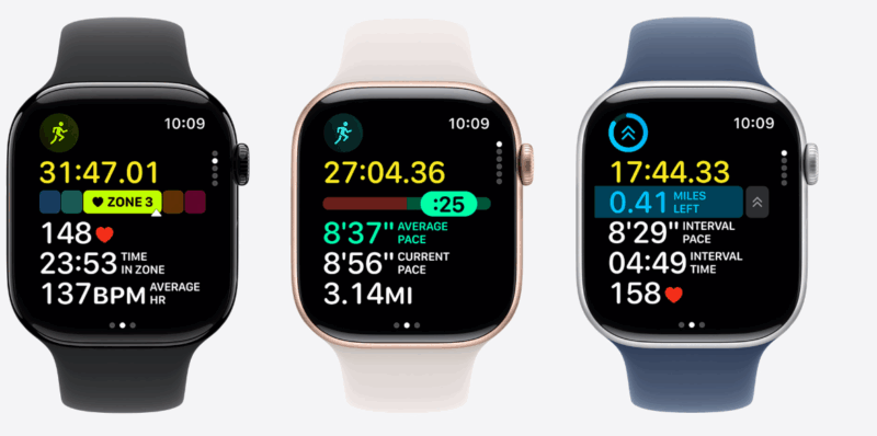 Apple Watch Series 9 - 41mm Light Pink Aluminum Case with Sport Band - Image 20