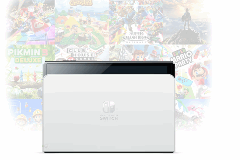 Nintendo Switch OLED Model (White) - Image 14